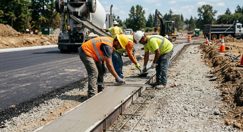 Cement Curbing Installation in Honolulu, HI